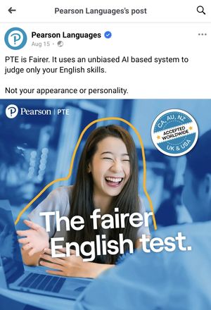 Pearson Ad